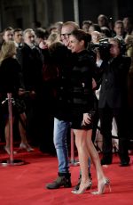 NATASHA SHISHMANIAN at Spectre Premiere in London 10/26/2015