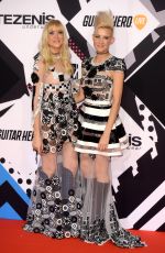 NERVO at MTV European Music Awards 2015 in Milan 10/25/2015