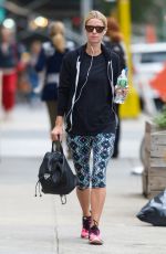 NICKY HILTON in Leggings Leaves a Gym in New York 10/01/2015