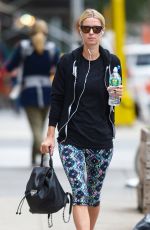 NICKY HILTON in Leggings Leaves a Gym in New York 10/01/2015