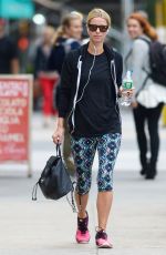 NICKY HILTON in Leggings Leaves a Gym in New York 10/01/2015