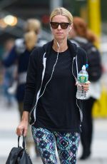 NICKY HILTON in Leggings Leaves a Gym in New York 10/01/2015
