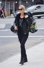 NICKY HILTON Leaves Her Residence in The East Village Neighborhood 10/09/2015