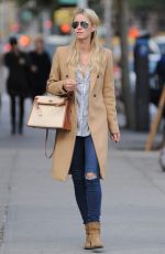 NICKY HILTON Out and About in Soho 10/05/2015