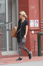 NICKY HILTON Returns to Her Home from the Gym 10/07/2015
