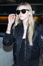NICOLA PELTZ at Los Angeles International Airport 10/05/2015