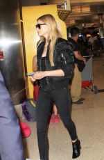 NICOLA PELTZ at Los Angeles International Airport 10/05/2015