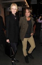 NICOLE KIDMAN Leaves Noel Coward Theater in London 10/01/2015