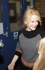NICOLE KIDMAN Leaves Noel Coward Theatre in London 10/13/2015