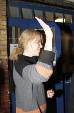 NICOLE KIDMAN Leaves Noel Coward Theatre in London 10/13/2015