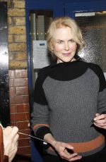 NICOLE KIDMAN Leaves Noel Coward Theatre in London 10/13/2015