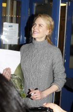 NICOLE KIDMAN Leaves The Noel Coward Theatre in London 10/07/2015