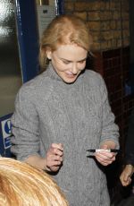 NICOLE KIDMAN Leaves The Noel Coward Theatre in London 10/07/2015