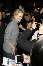 NICOLE KIDMAN Leaves The Noel Coward Theatre in London 10/07/2015