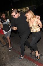 NICOLE PELTZ Night Out in West Hollywood 10/13/2015