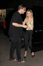 NICOLE PELTZ Night Out in West Hollywood 10/13/2015