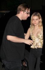 NICOLE PELTZ Night Out in West Hollywood 10/13/2015