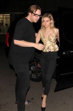 NICOLE PELTZ Night Out in West Hollywood 10/13/2015