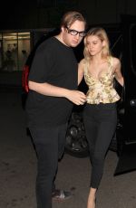 NICOLE PELTZ Night Out in West Hollywood 10/13/2015