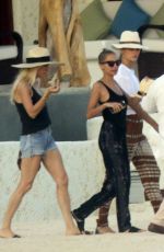 NICOLE RICHIE at Horseback Ridinig at a Beaches in Los Cabos 10/17/2015