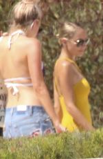 NICOLE RICHIE in Swimsuit at a Pool in Los Cabos 10/17/2015