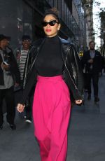 NICOLE SCHERZINGER Leaves The Today Show in New York 10/15/2015
