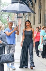 NICOLE SCHERZINGER Leaves The Wendy Williams Show in New York 09/30/2015