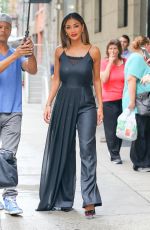 NICOLE SCHERZINGER Leaves The Wendy Williams Show in New York 09/30/2015