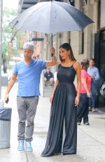 NICOLE SCHERZINGER Leaves The Wendy Williams Show in New York 09/30/2015