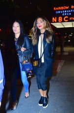 NICOLE SCHERZINGER Night Out in New York 10/16/2015