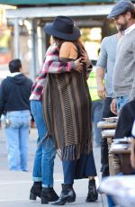 NIKKI REED Out and About in NEw York 10/12/2015