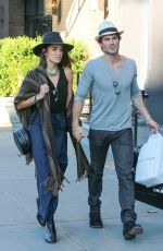 NIKKI REED Out and About in NEw York 10/12/2015
