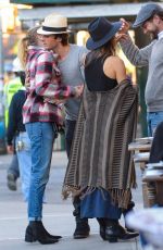 NIKKI REED Out and About in NEw York 10/12/2015