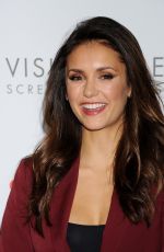 NINA DOBREV at The Final Girls Premiere in West Hollywood 10/06/2015