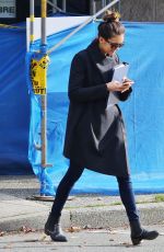 NINA DOBREV Out and About in Vancouver 10/27/2015