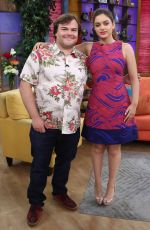 ODEYA RUSH on the Set of Despierta America in Miami 10/01/2015