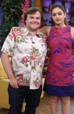 ODEYA RUSH on the Set of Despierta America in Miami 10/01/2015