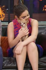 ODEYA RUSH on the Set of Despierta America in Miami 10/01/2015