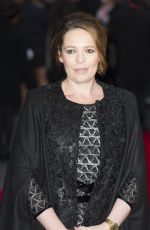 OLIVIA COLEMAN at The Lobster Premiere at 2015 BFI London Film Festival 10/13/2015