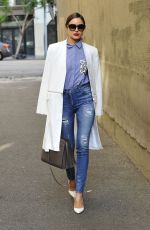 OLIVIA CULPO in Tight Ripped Jeans Out in West Hollywood 10/15/2015