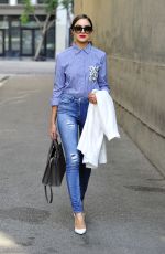 OLIVIA CULPO in Tight Ripped Jeans Out in West Hollywood 10/15/2015