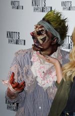 OLIVIA HOLT at Knott’s Scary Farm Black Carpet in Buena Park 10/01/2015