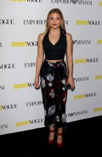 OLIVIA HOLT at Teen Vogue’s 13th Annual Young Hollywood Issue Launch Party in Los Angeles 10/02/2015