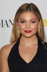 OLIVIA HOLT at Teen Vogue’s 13th Annual Young Hollywood Issue Launch Party in Los Angeles 10/02/2015