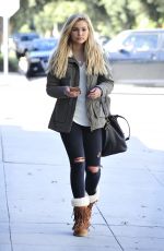 OLIVIA HOLT Out and About in Los Angeles 10/05/2015