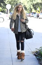 OLIVIA HOLT Out and About in Los Angeles 10/05/2015