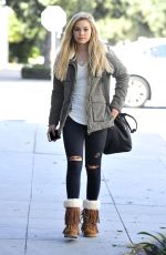 OLIVIA HOLT Out and About in Los Angeles 10/05/2015
