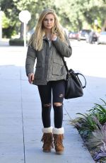 OLIVIA HOLT Out and About in Los Angeles 10/05/2015