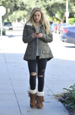 OLIVIA HOLT Out and About in Los Angeles 10/05/2015