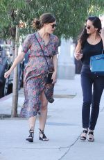OLIVIA MUNN and ROSE BYRNE Out and About in Hollywood 10/29/2015